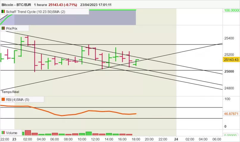 BITCOIN - BTC/EUR - 1H