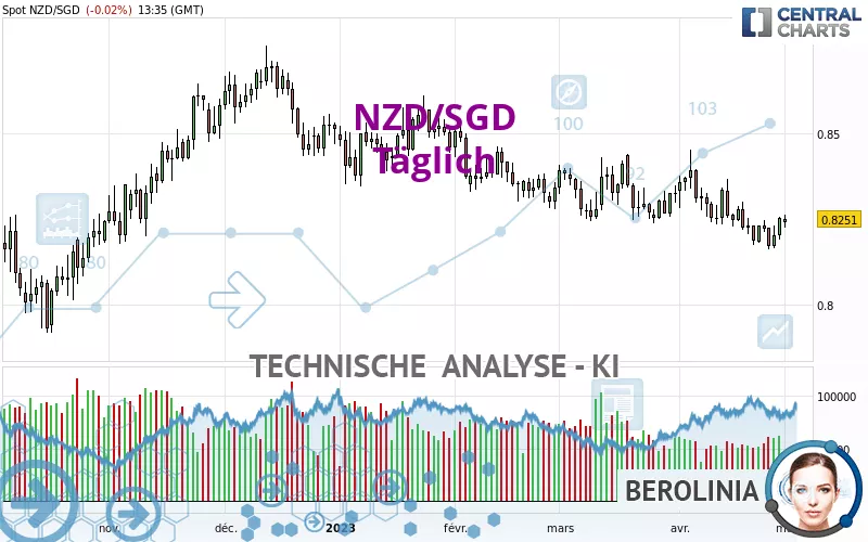 NZD/SGD - Dagelijks