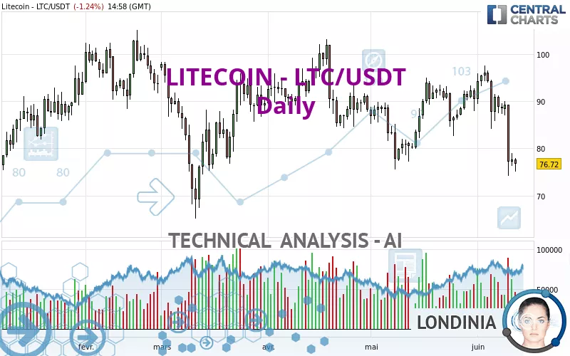 LITECOIN - LTC/USDT - Täglich