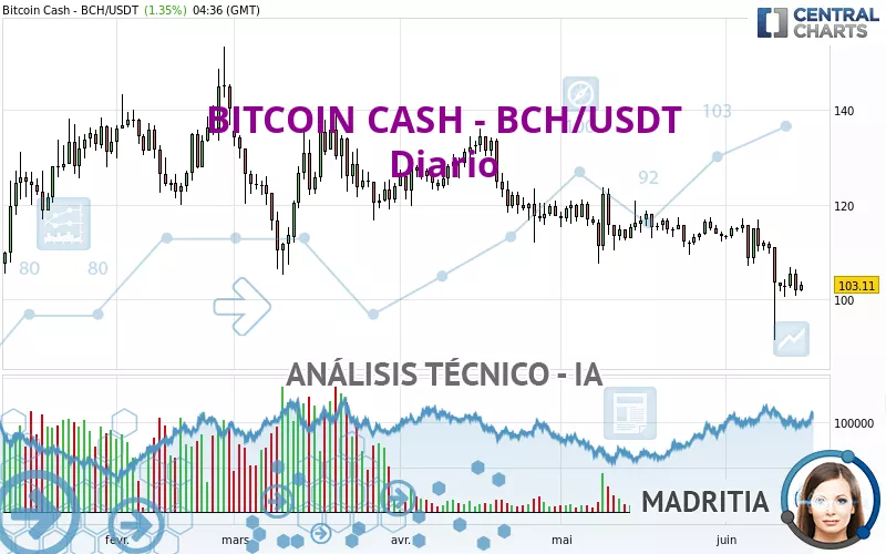 BITCOIN CASH - BCH/USDT - Diario