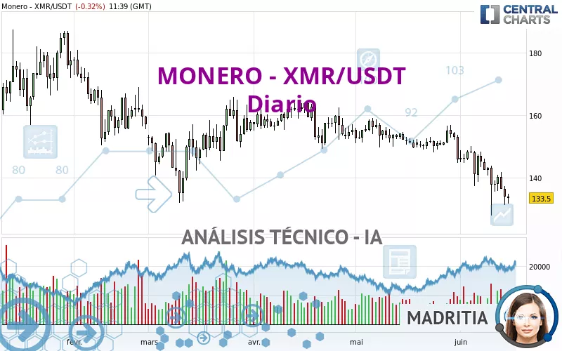 MONERO - XMR/USDT - Diario