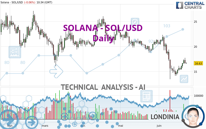 SOLANA - SOL/USD - Journalier