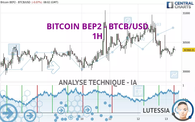 BITCOIN BEP2 - BTCB/USD - 1 uur