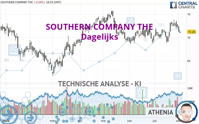 SOUTHERN COMPANY THE - Dagelijks