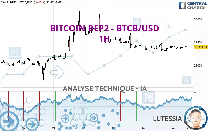 BITCOIN BEP2 - BTCB/USD - 1 uur