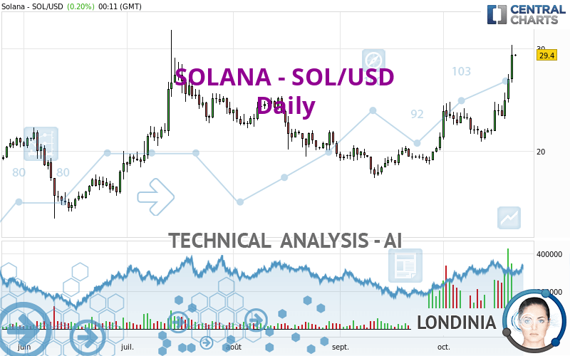 SOLANA - SOL/USD - Journalier