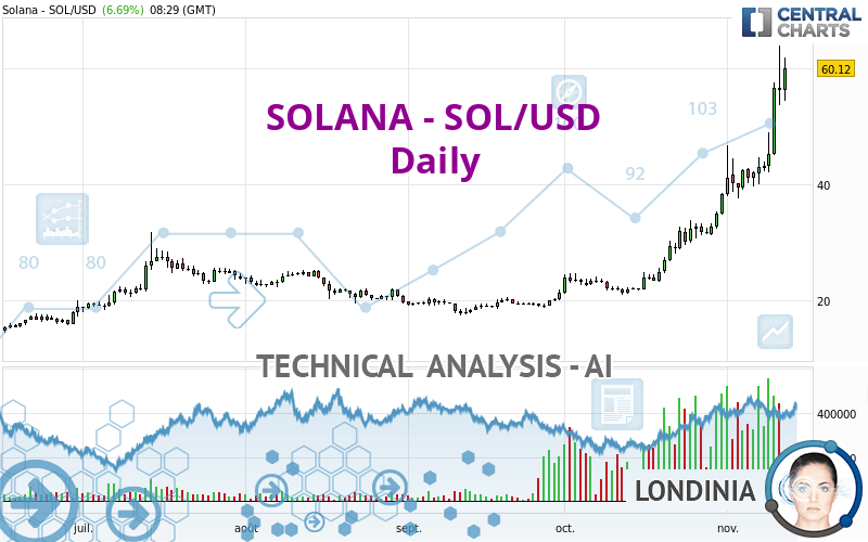 SOLANA - SOL/USD - Journalier