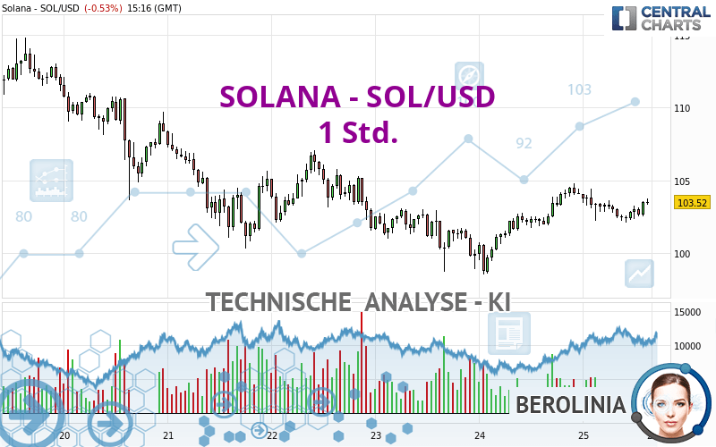 SOLANA - SOL/USD - 1 Std.