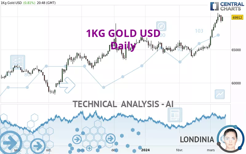 1KG GOLD USD - Täglich