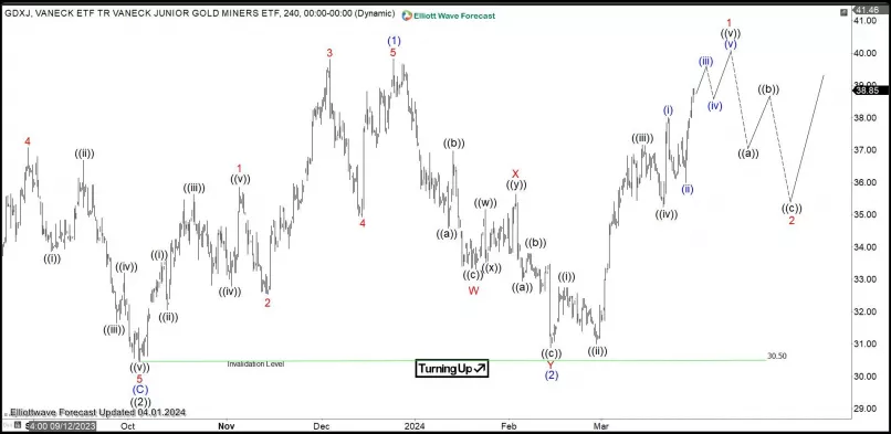 VANECK JUNIOR GOLD MINERS ETF - 4H