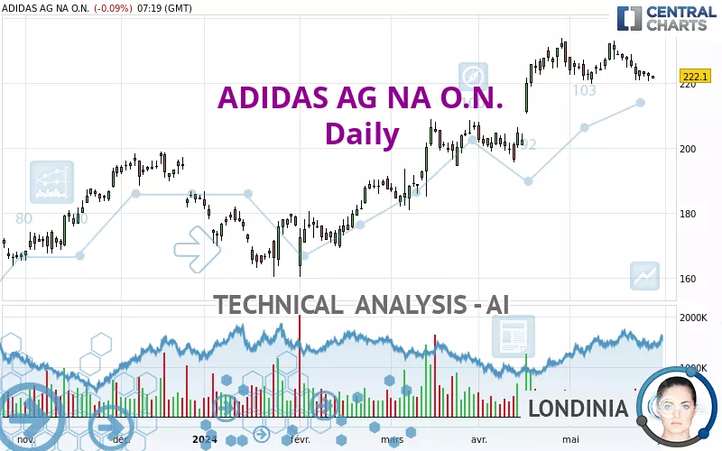 ADIDAS AG NA O.N. - Diario