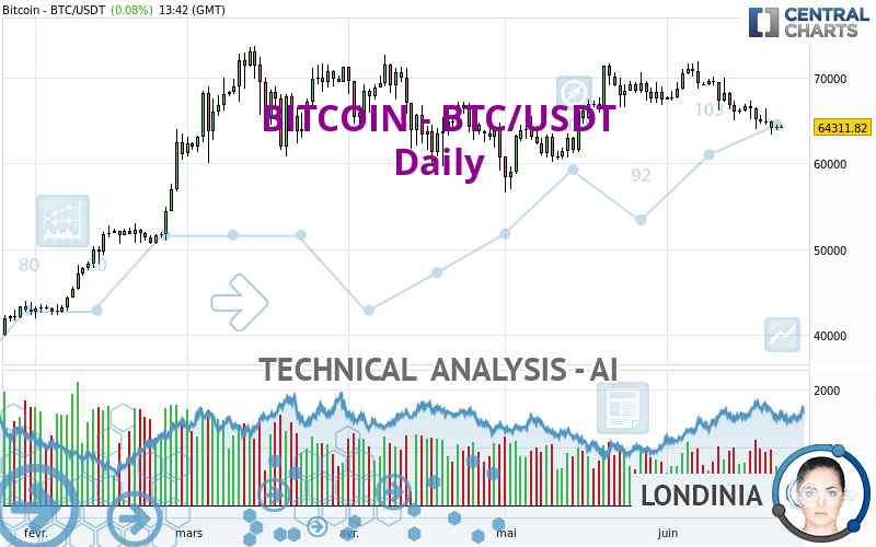 BITCOIN - BTC/USDT - Journalier