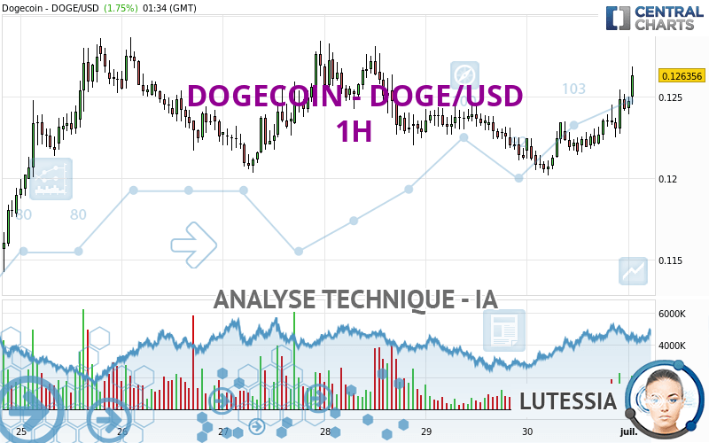 DOGECOIN - DOGE/USD - 1H