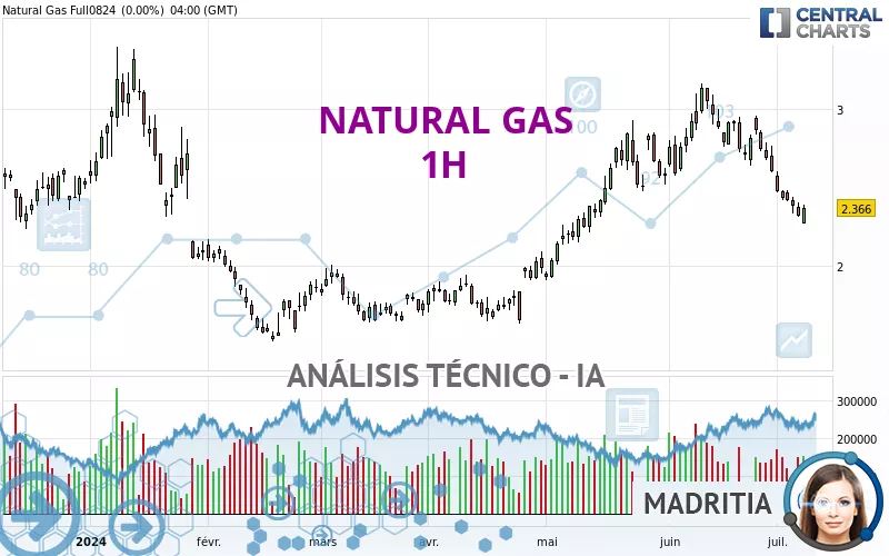 NATURAL GAS - 1 uur