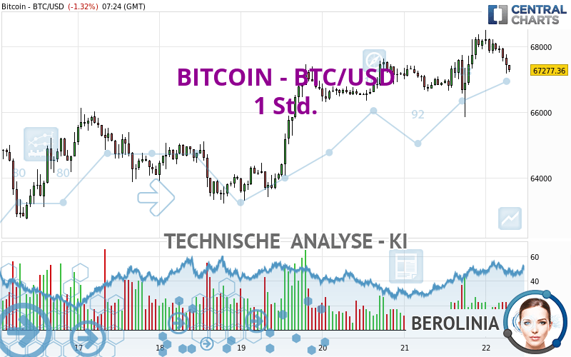 BITCOIN - BTC/USD - 1 Std.