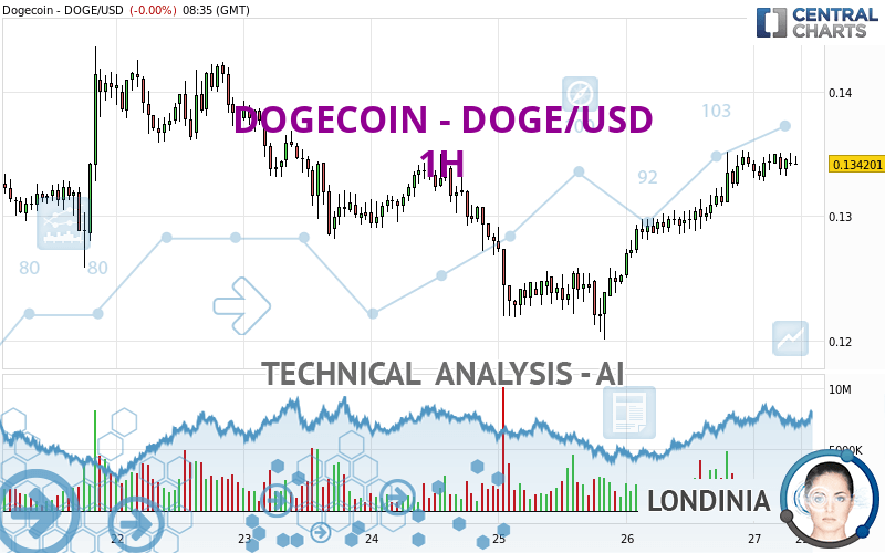 DOGECOIN - DOGE/USD - 1H