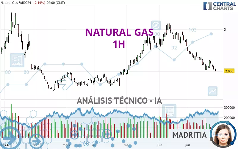 NATURAL GAS - 1 uur