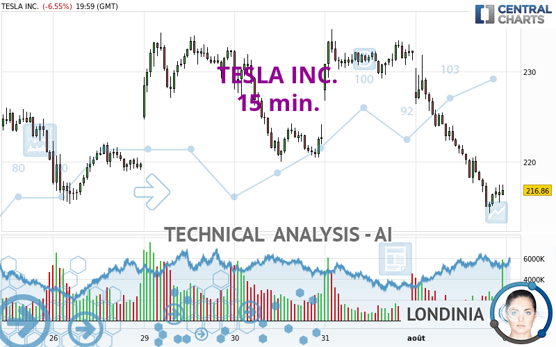 TESLA INC. - 15 min.