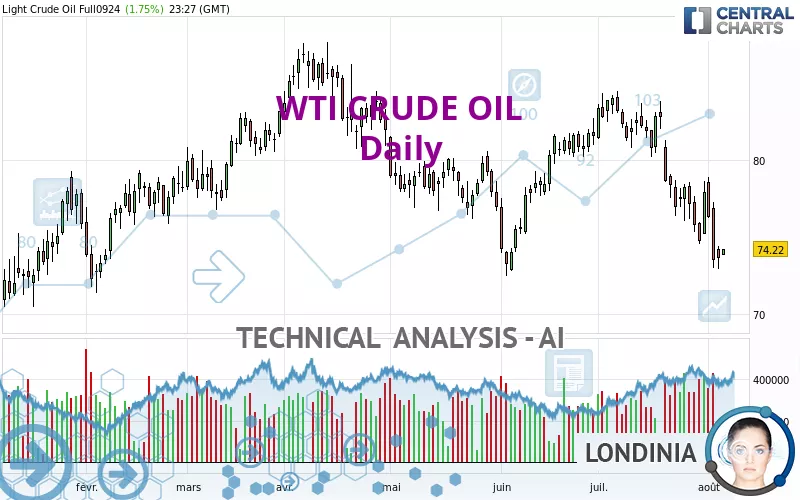 WTI CRUDE OIL - Daily