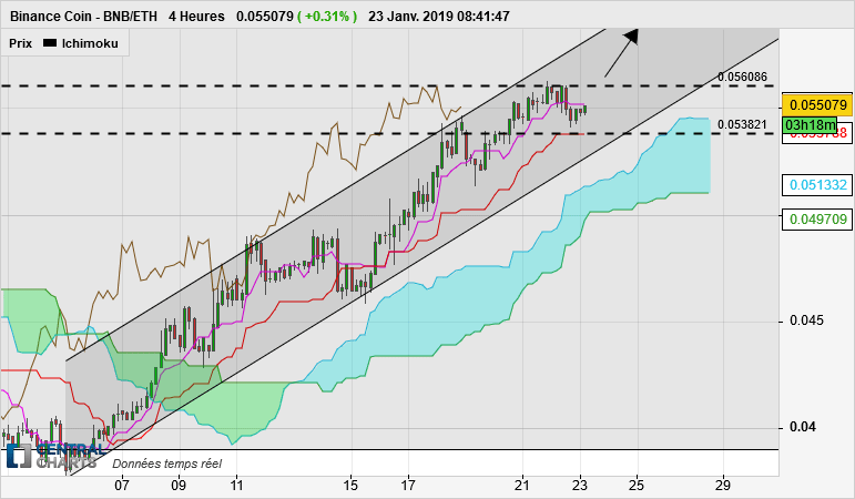 BINANCE COIN - BNB/ETH - 4H