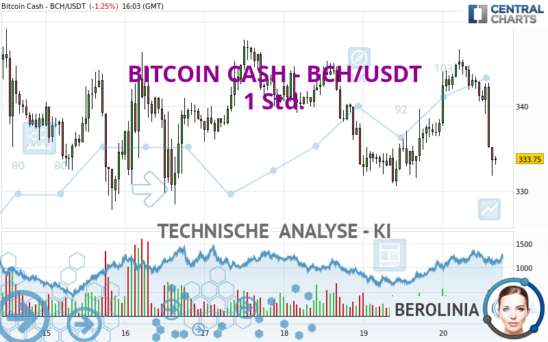 BITCOIN CASH - BCH/USDT - 1 Std.