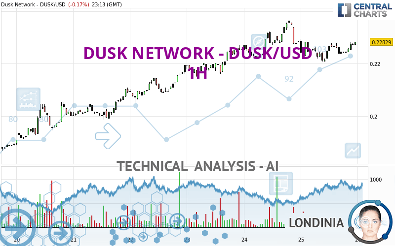 DUSK NETWORK - DUSK/USD - 1H