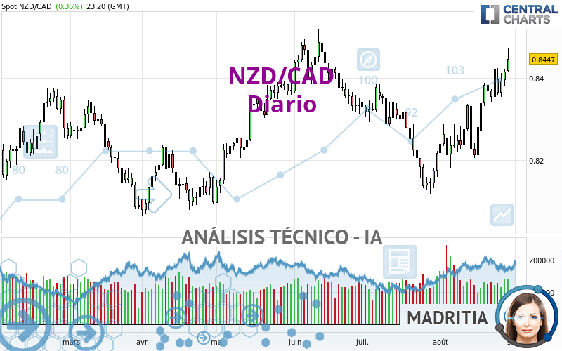 NZD/CAD - Täglich