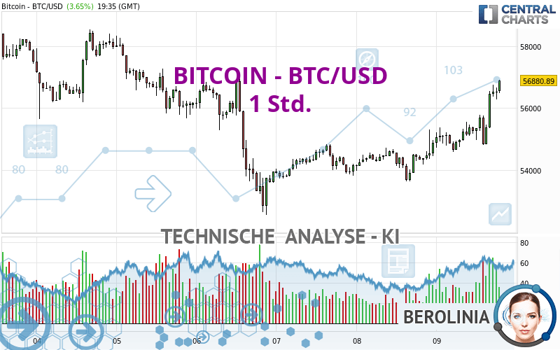 BITCOIN - BTC/USD - 1 Std.