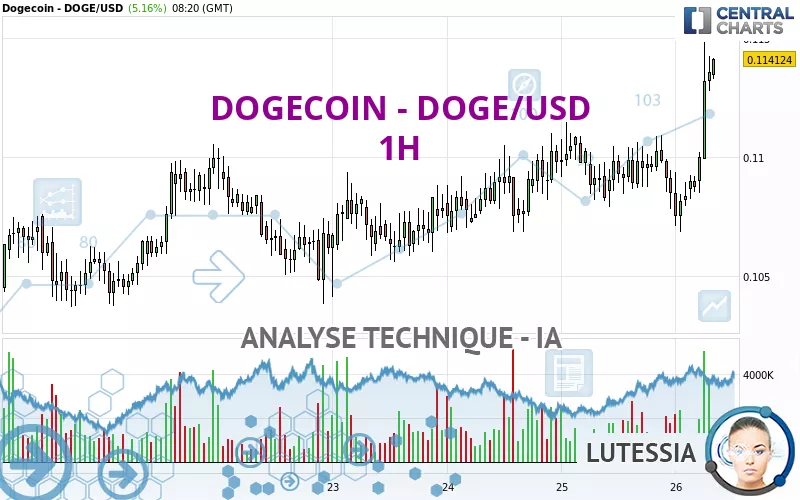 DOGECOIN - DOGE/USD - 1H