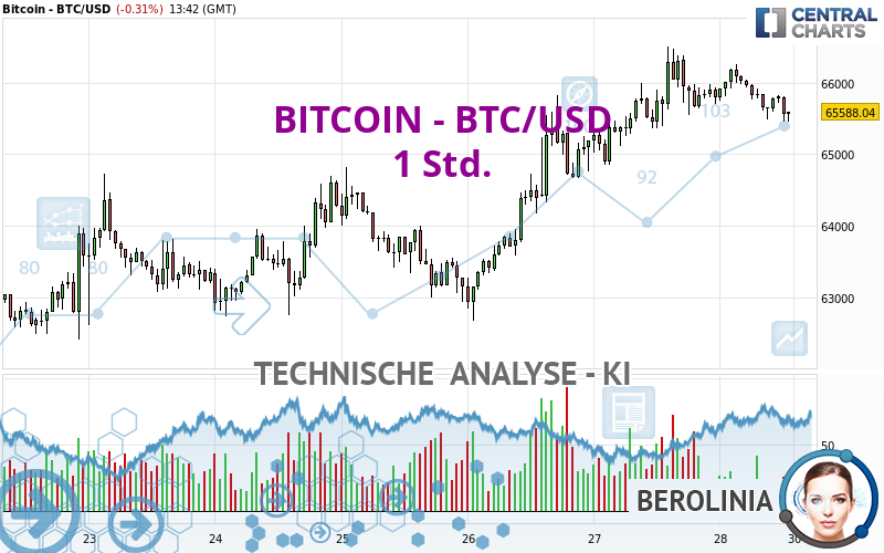 BITCOIN - BTC/USD - 1 Std.