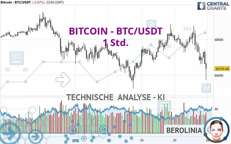 BITCOIN - BTC/USDT - 1 Std.