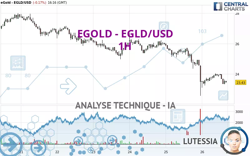 EGOLD - EGLD/USD - 1 Std.