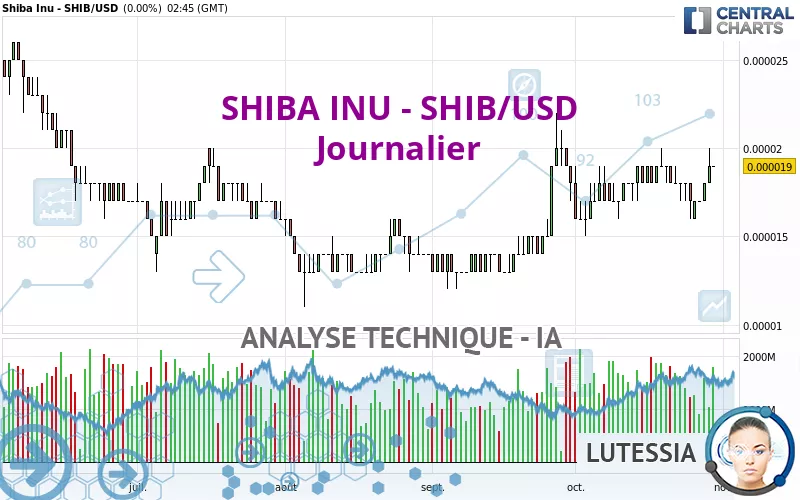 SHIBA INU - SHIB/USD - Dagelijks