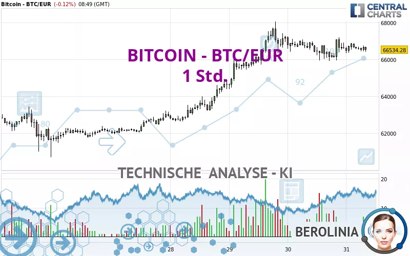 BITCOIN - BTC/EUR - 1 uur