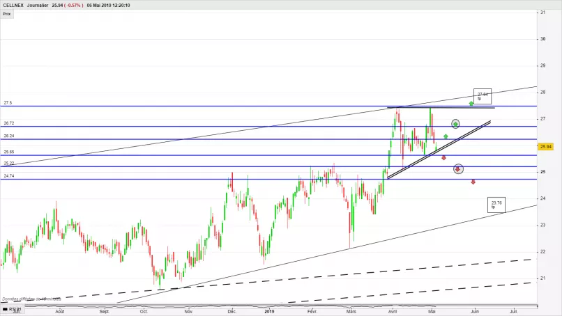 CELLNEX - Journalier