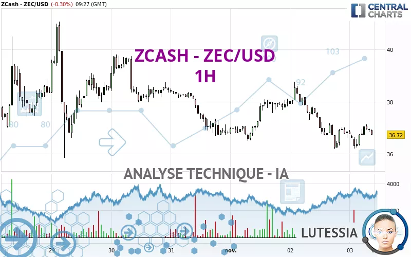 ZCASH - ZEC/USD - 1H