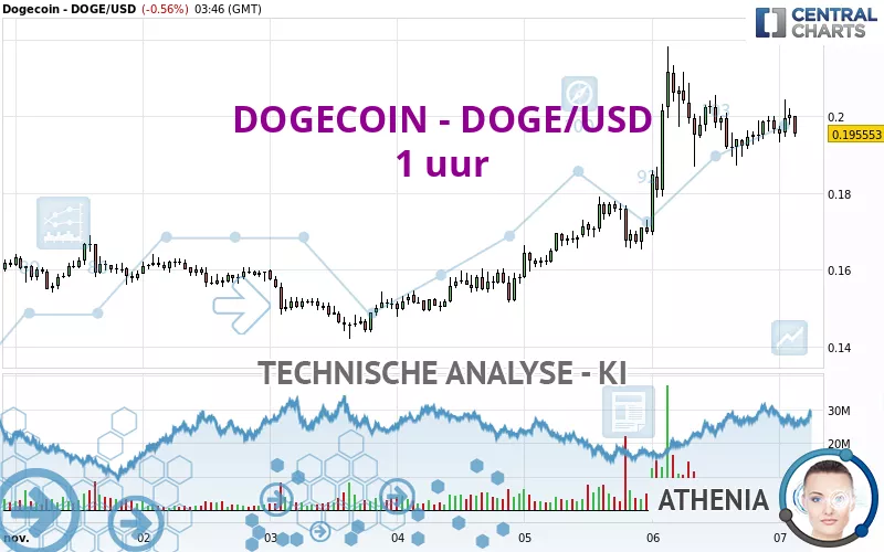 DOGECOIN - DOGE/USD - 1H