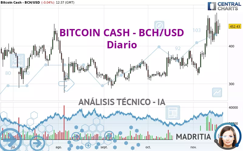 BITCOIN CASH - BCH/USD - Diario