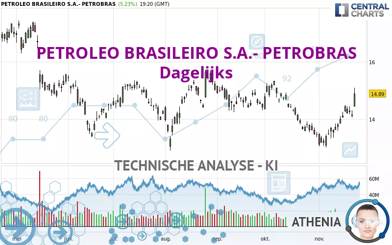 PETROLEO BRASILEIRO S.A.- PETROBRAS - Dagelijks