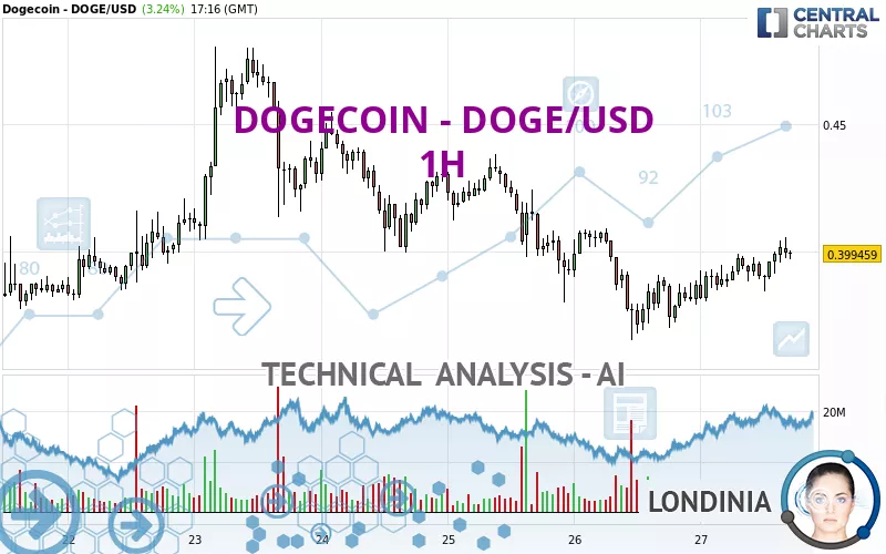 DOGECOIN - DOGE/USD - 1H