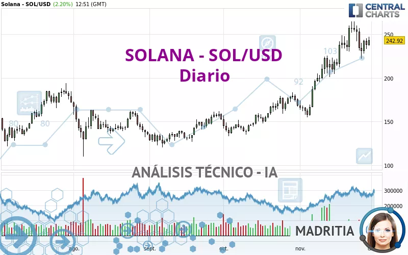 SOLANA - SOL/USD - Journalier