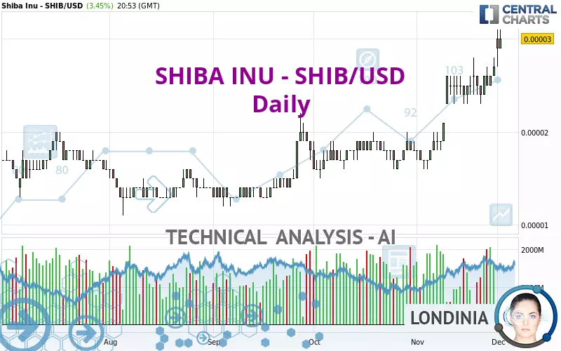 SHIBA INU - SHIB/USD - Giornaliero