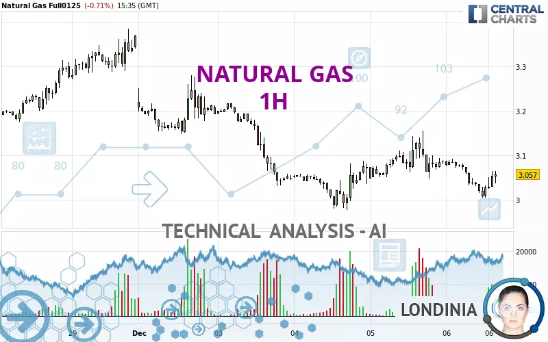 NATURAL GAS - 1 uur