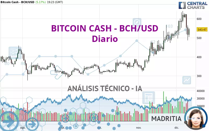 BITCOIN CASH - BCH/USD - Diario