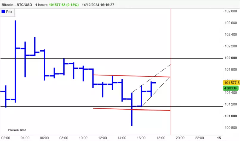 BITCOIN - BTC/USD - 1 uur