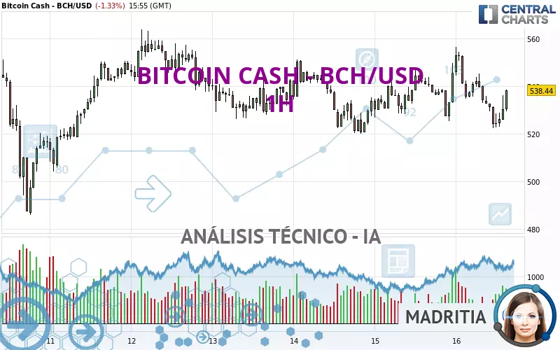 BITCOIN CASH - BCH/USD - 1H