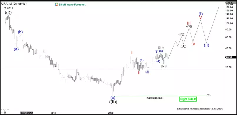 GLOBAL X URANIUM ETF - Mensual