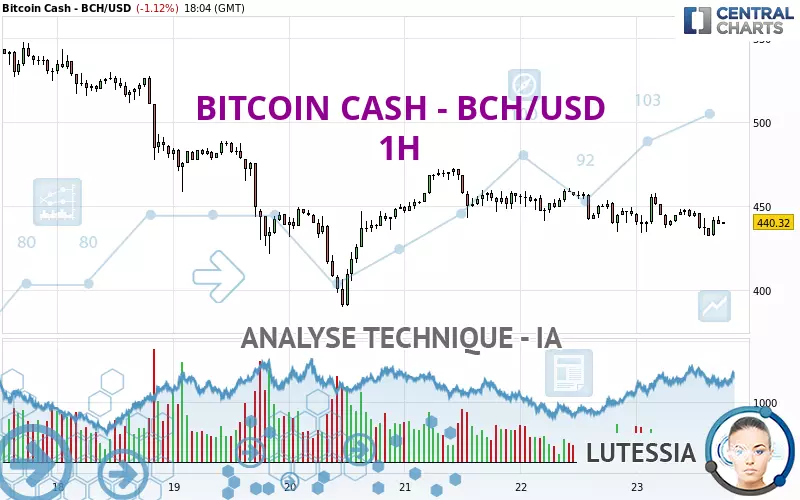 BITCOIN CASH - BCH/USD - 1H