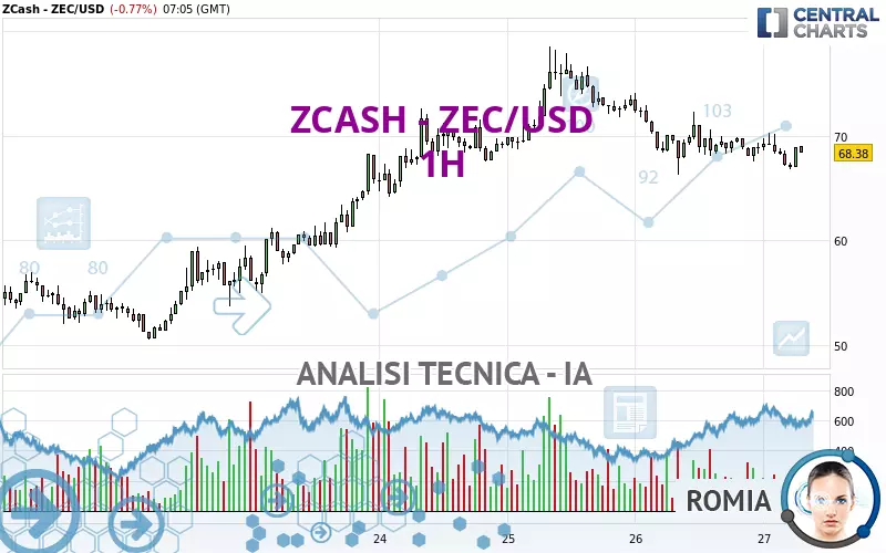 ZCASH - ZEC/USD - 1H