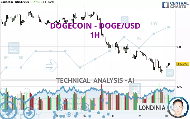 DOGECOIN - DOGE/USD - 1H